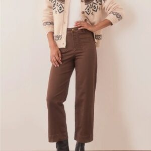 Marine layer bridget wide leg crop size 6